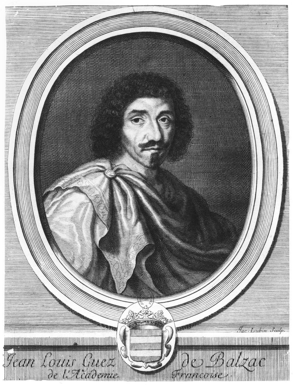 Jean Louis Guez de Balzac (1597-1654) by Jacques Lubin