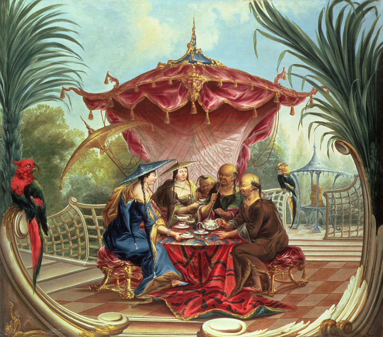 Çin çayı by Jacques Vigoureux Duplessis