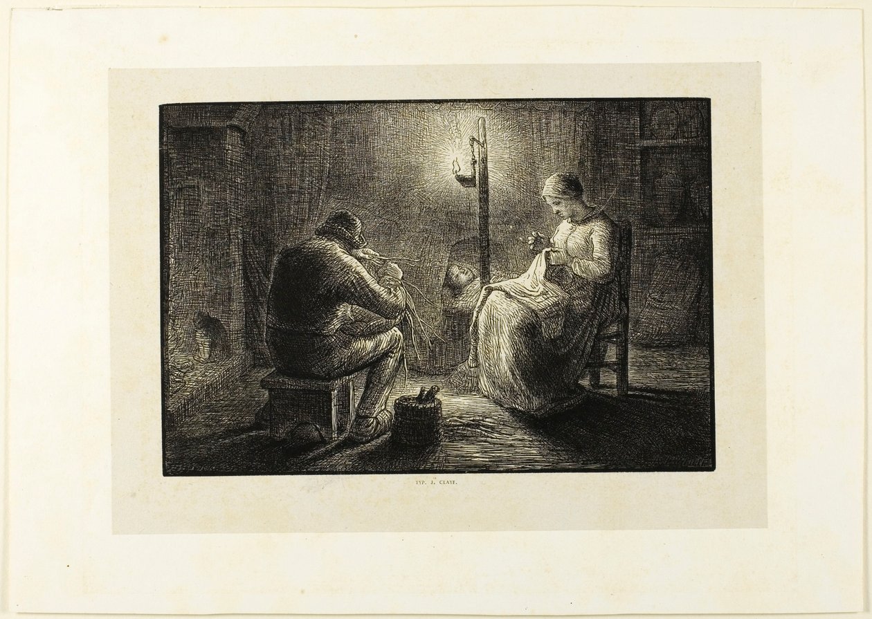 Gece by Jacques Adrien Lavieille