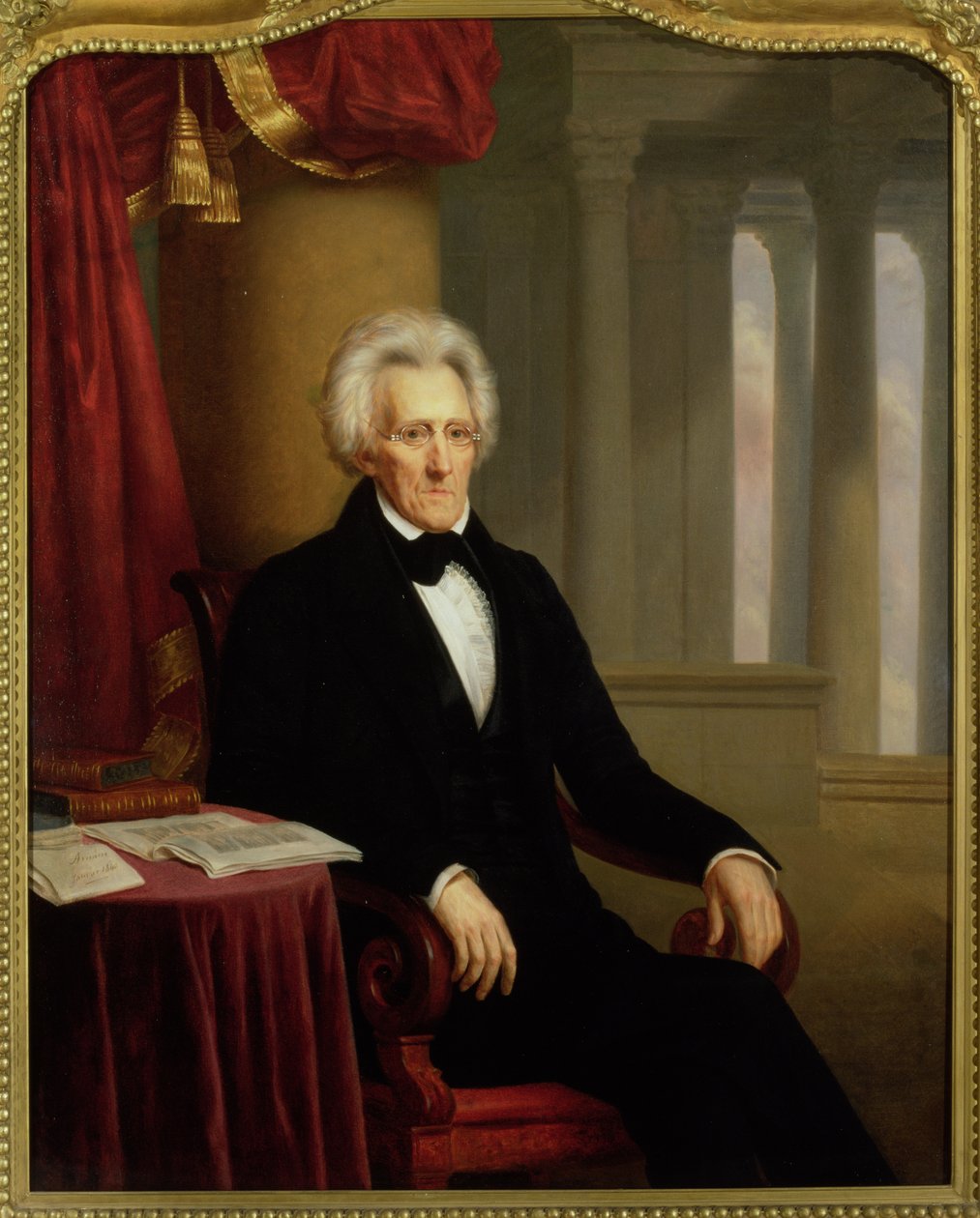 Andrew Jackson, yaklaşık 1839-40 by Jacques Amans