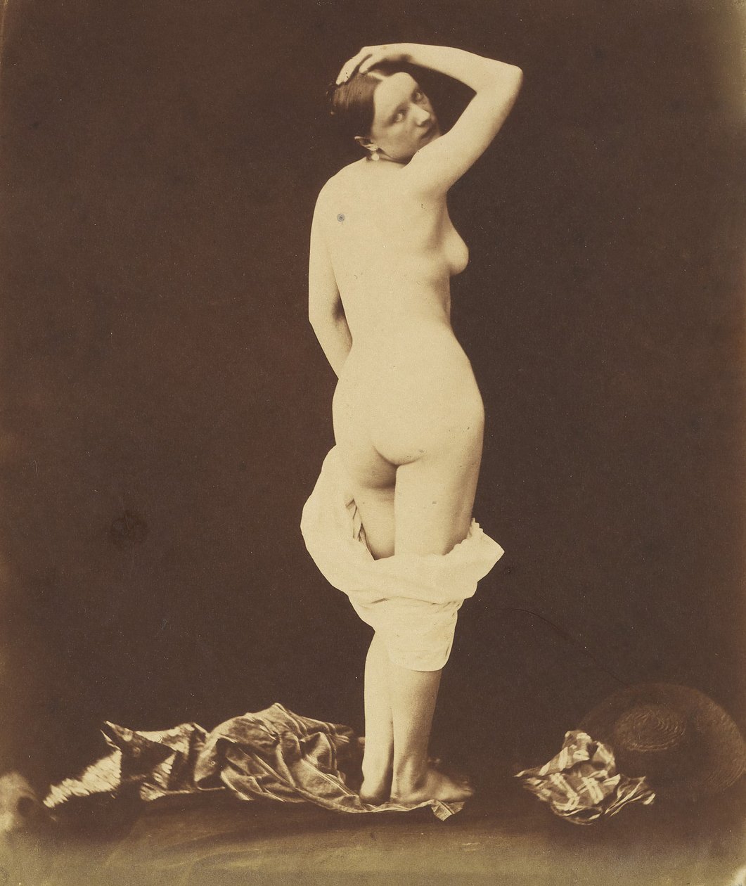 Çıplak, ca. 1850. by Jacques Antoine Moulin
