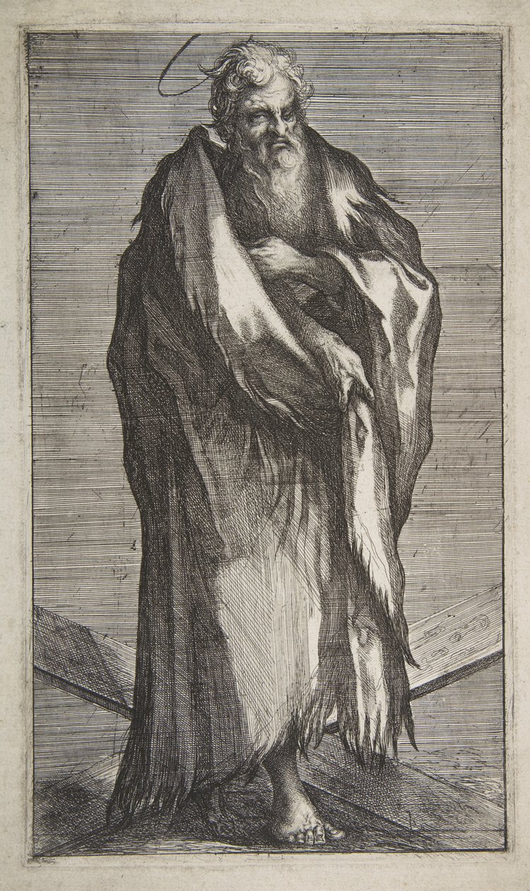 Aziz Andreas, 1595-1616. by Jacques Bellange