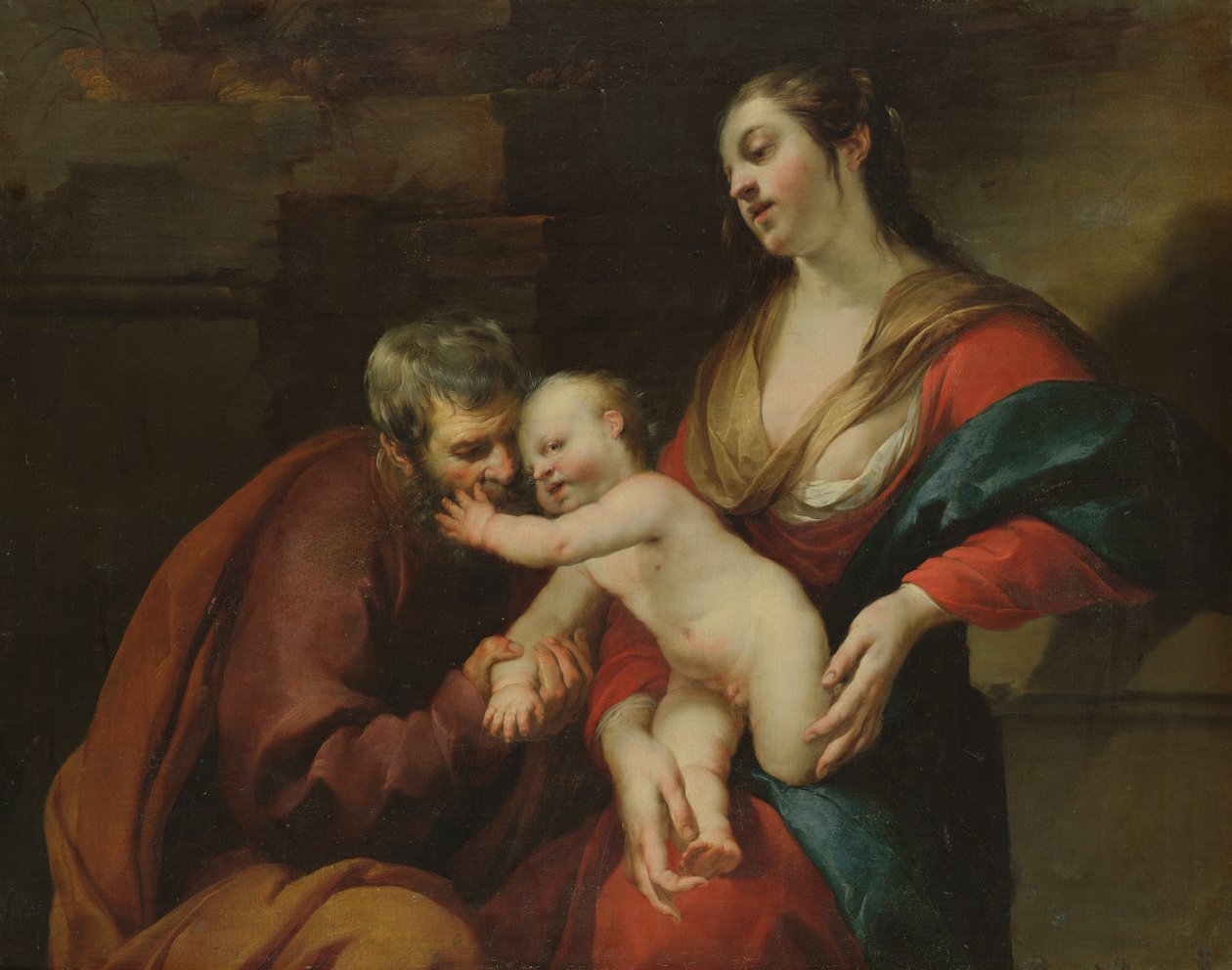 Kutsal Aile by Jacques Blanchard