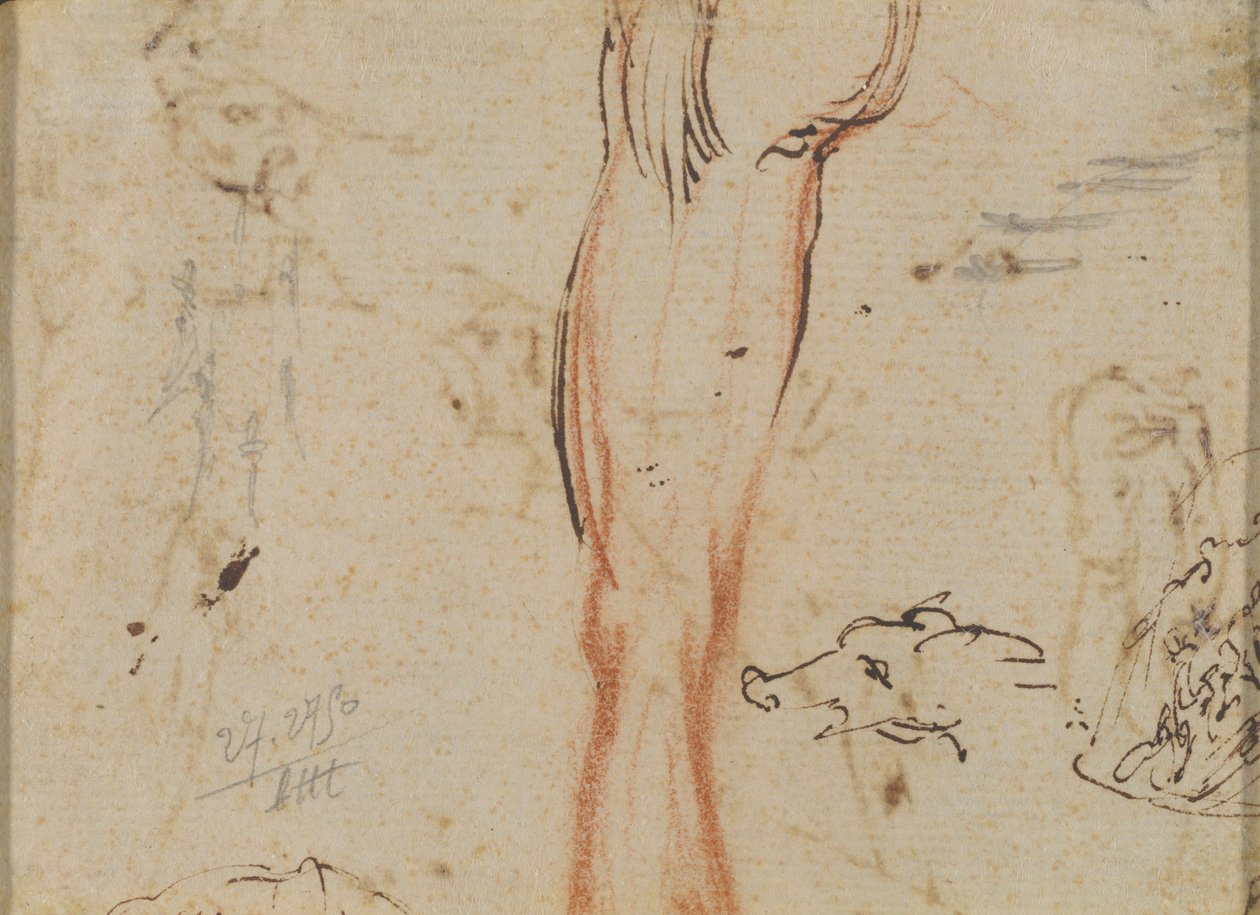 Bacak ve Domuz Kafası by Jacques Callot