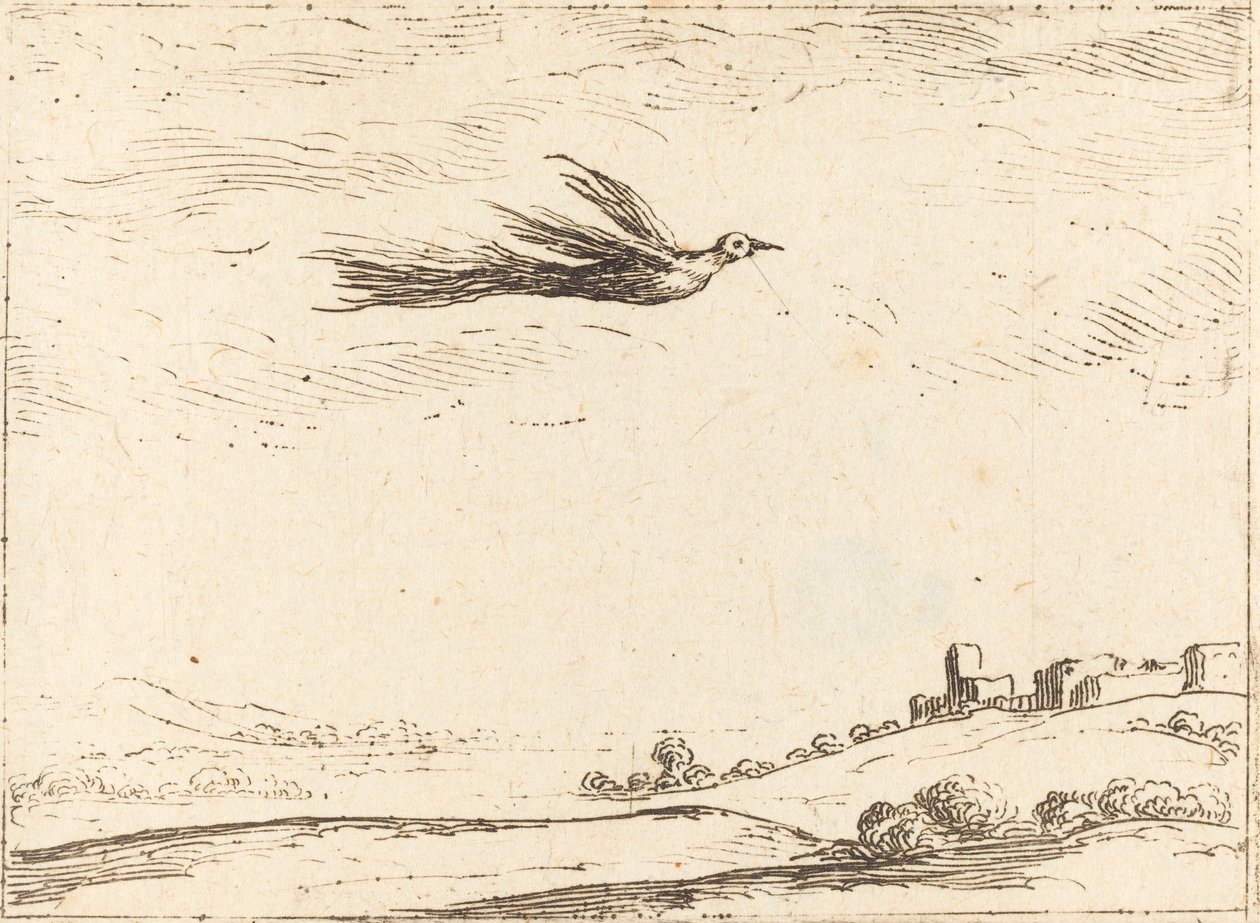 Cennet kuşu by Jacques Callot