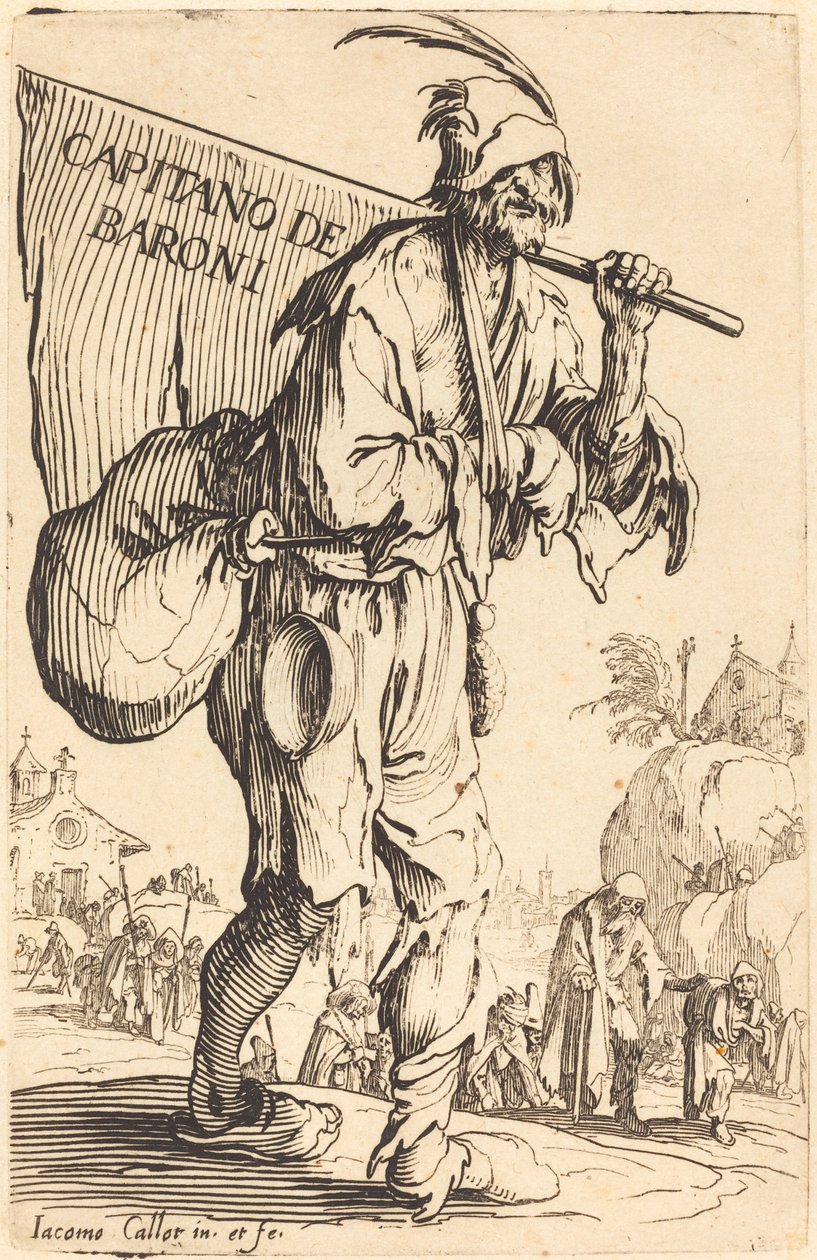 Baronların Kaptanı by Jacques Callot