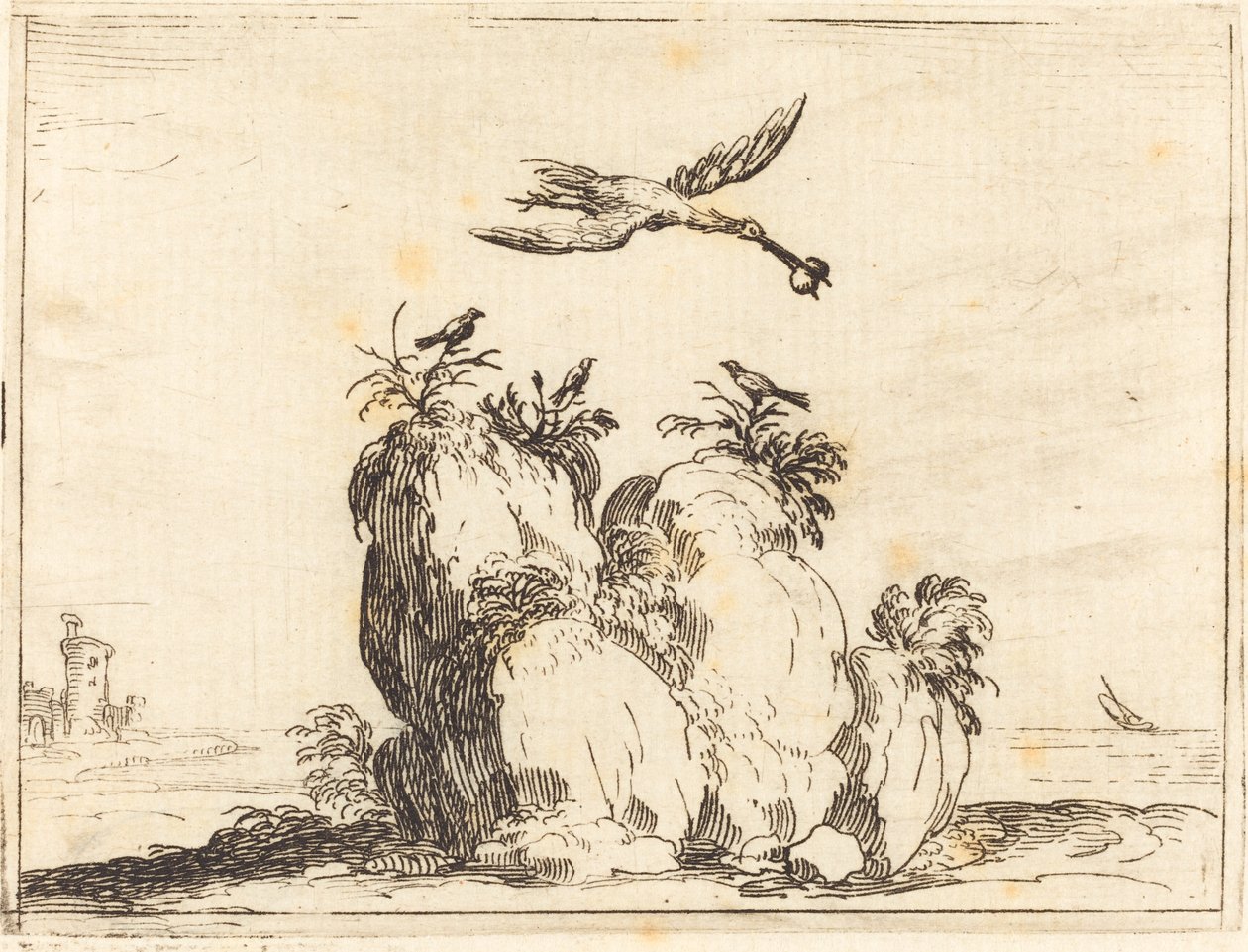 Vinç Uçan by Jacques Callot