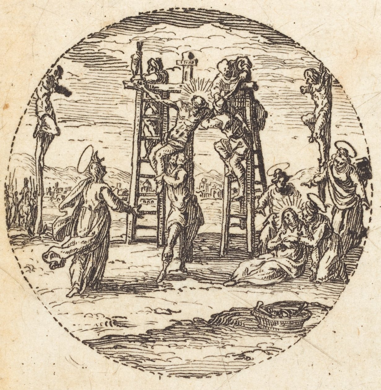 Haçtan İniş by Jacques Callot