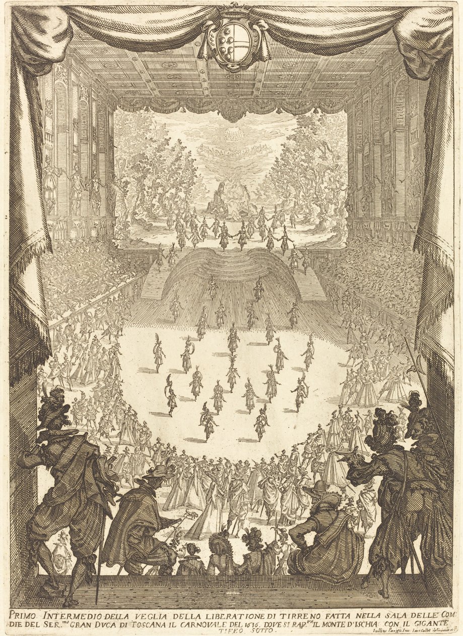 İlk Intermezzo by Jacques Callot