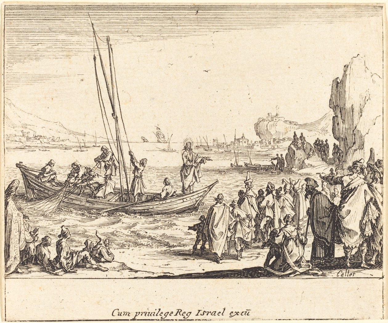 Erkek Balıkçısı by Jacques Callot