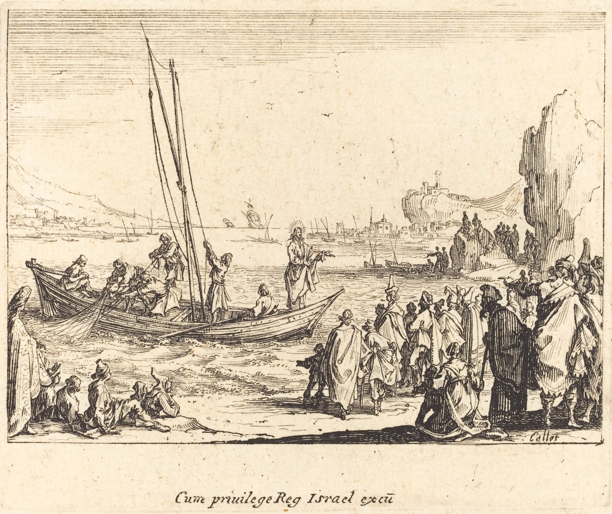 Erkek Balıkçısı by Jacques Callot
