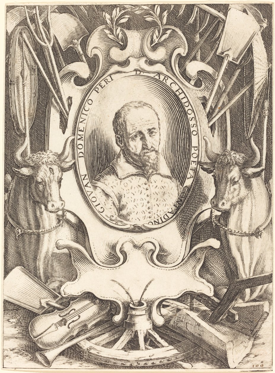 Giovanni Domenico Peri by Jacques Callot