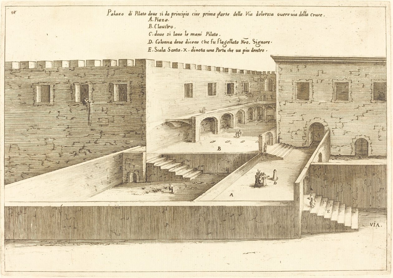 Pilatus Evi by Jacques Callot