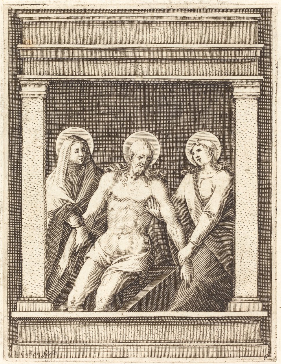 Ağıt, 16081611. by Jacques Callot