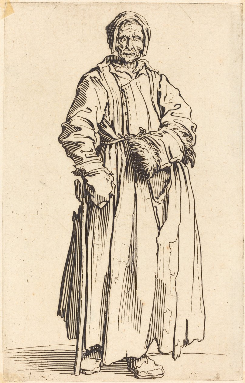 tek gözlü kadın by Jacques Callot