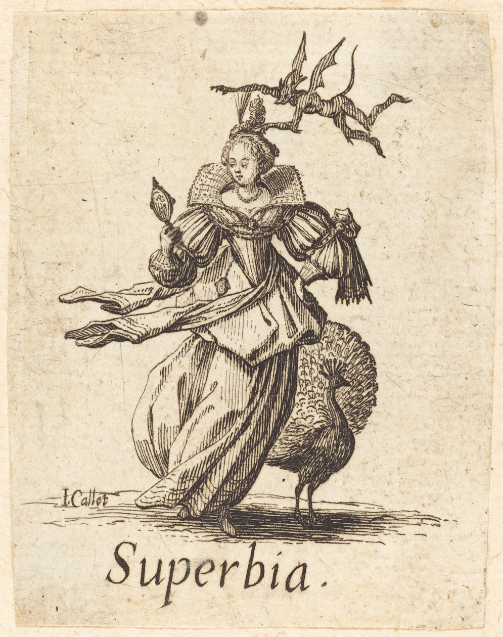 gurur (kibir) by Jacques Callot