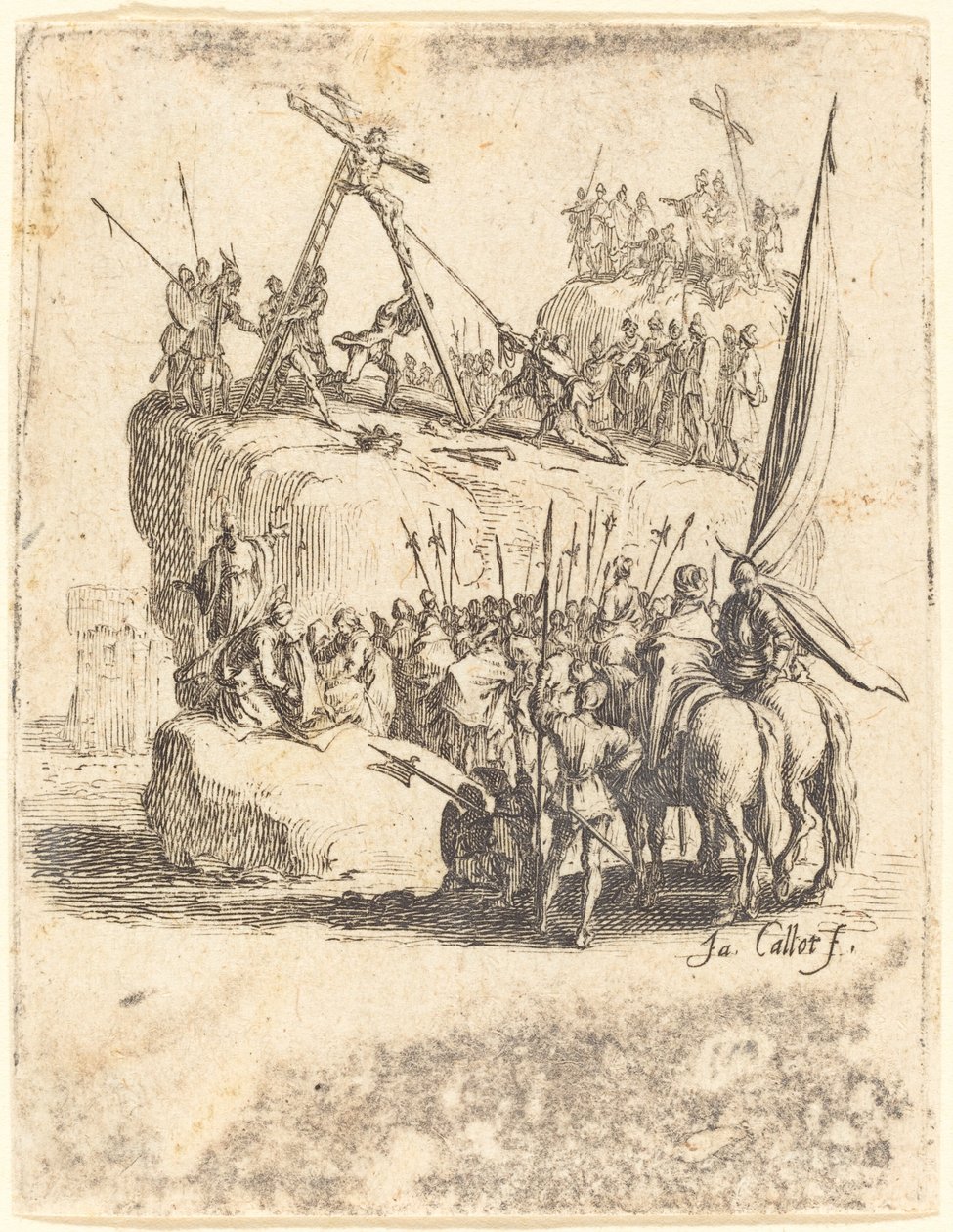 Haçın Yükselişi, c. 16241625. by Jacques Callot