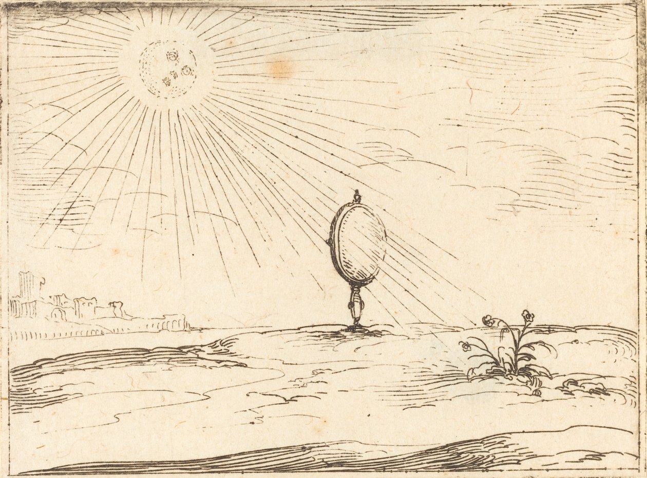 Güneş ışınları by Jacques Callot
