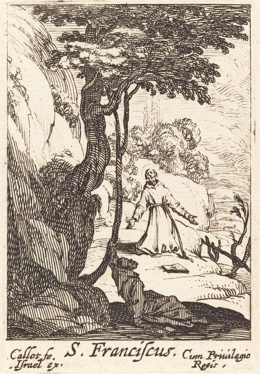 Aziz Francis, c. 1632. by Jacques Callot