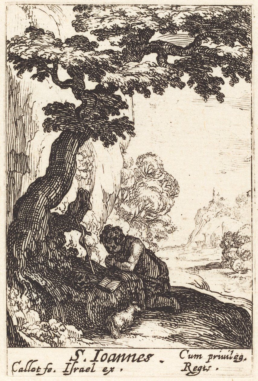 Aziz John the Baptist by Jacques Callot