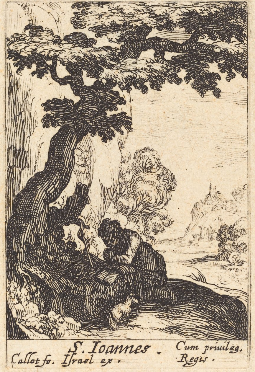 Aziz John the Baptist by Jacques Callot