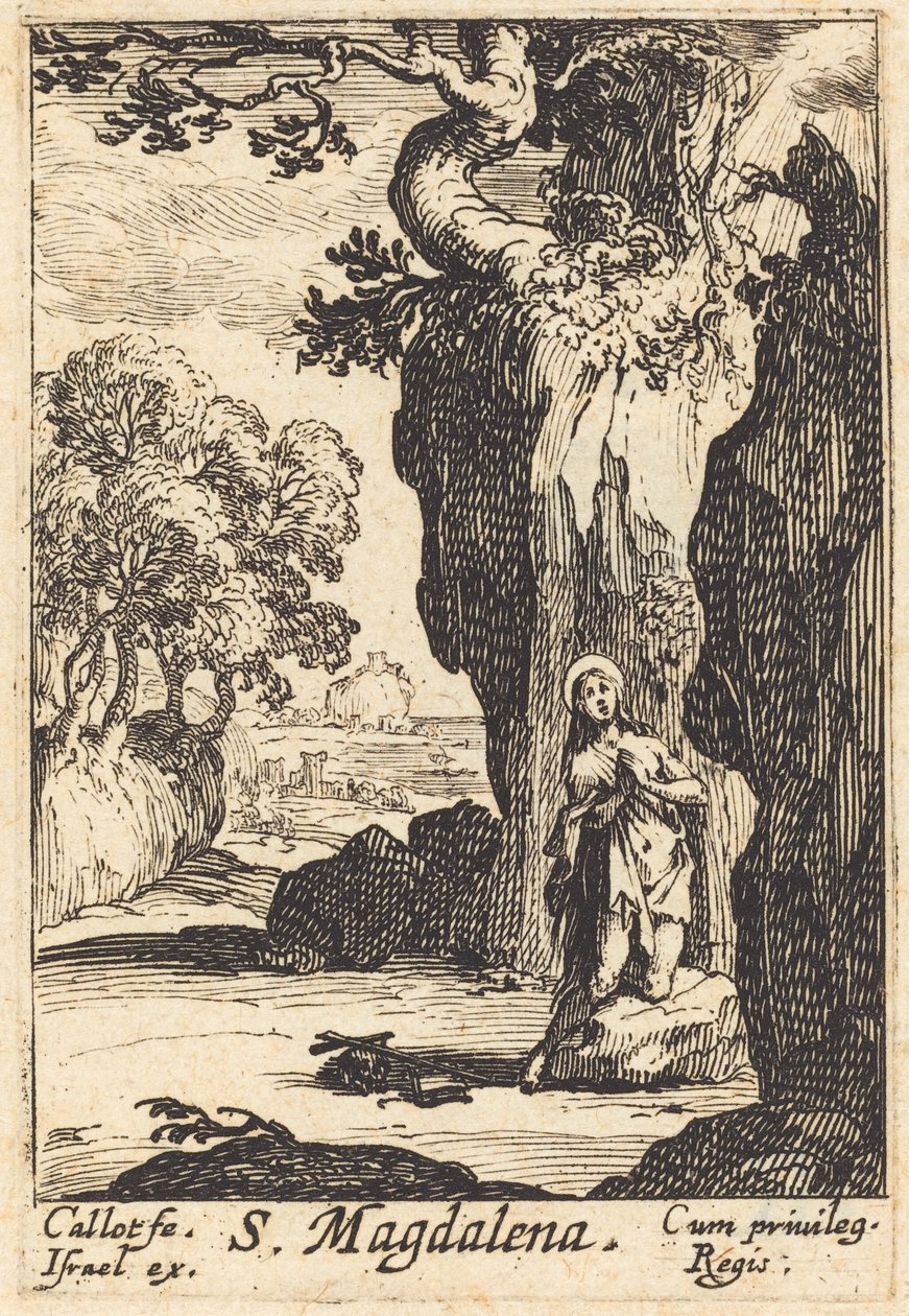 Aziz Mary Magdalene by Jacques Callot