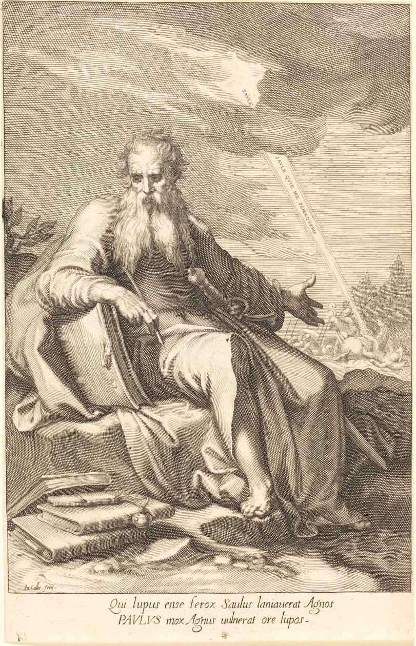 Aziz Paul, Oturan by Jacques Callot