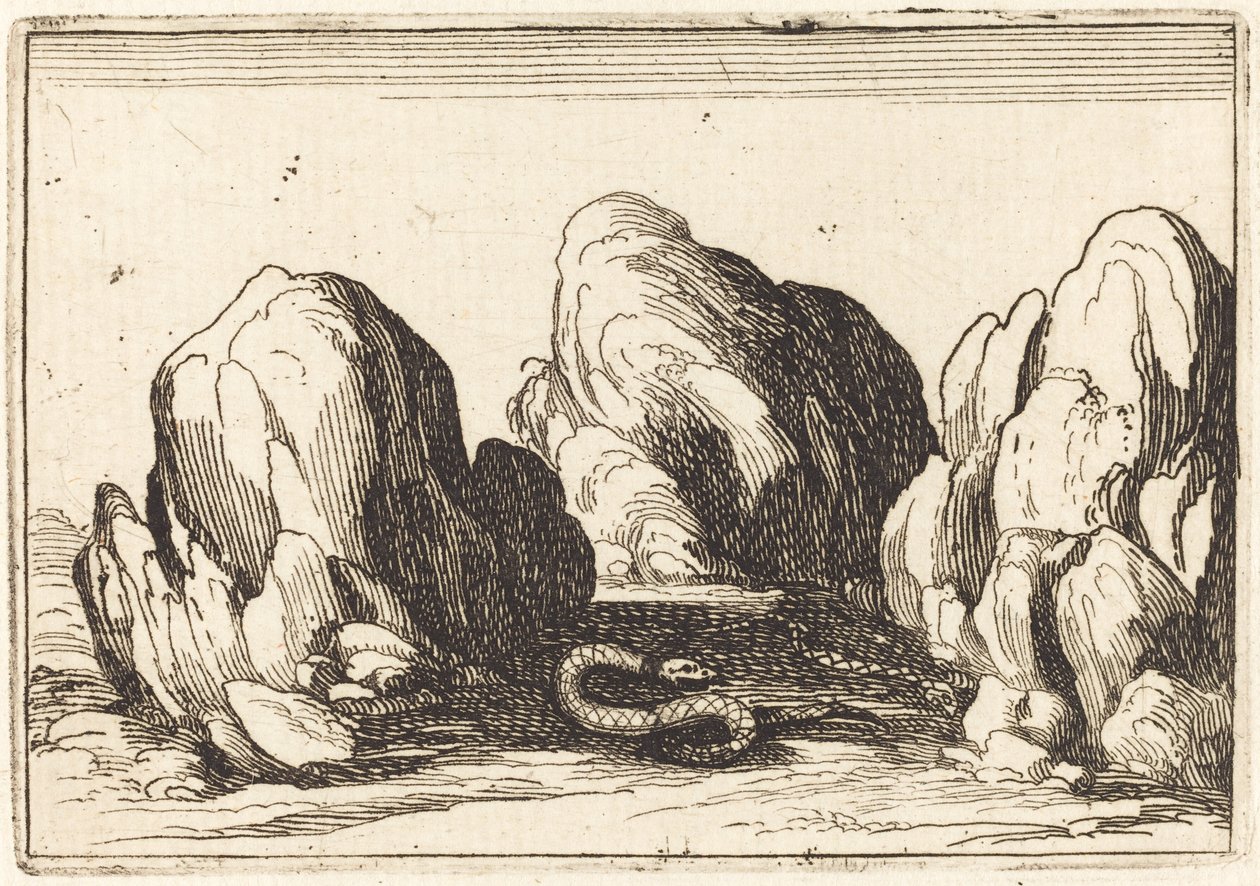 Yılan, 1628. by Jacques Callot