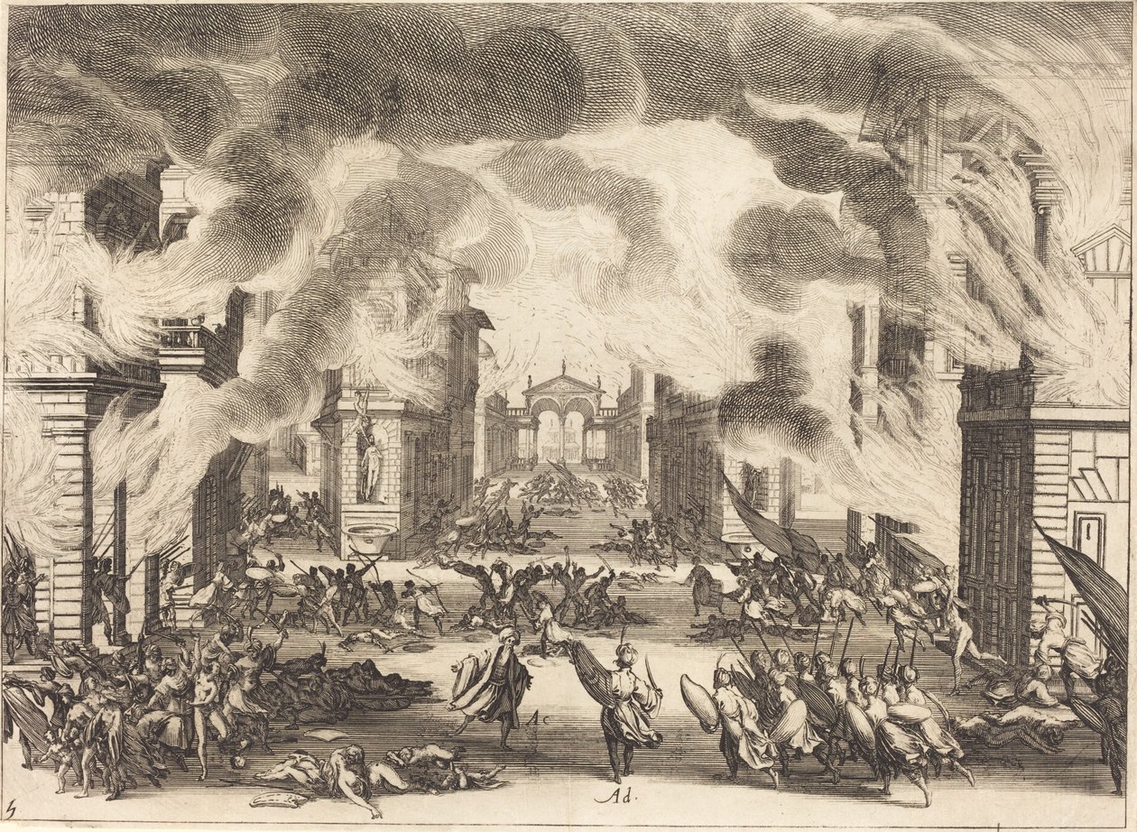 Soliman, Perde V by Jacques Callot