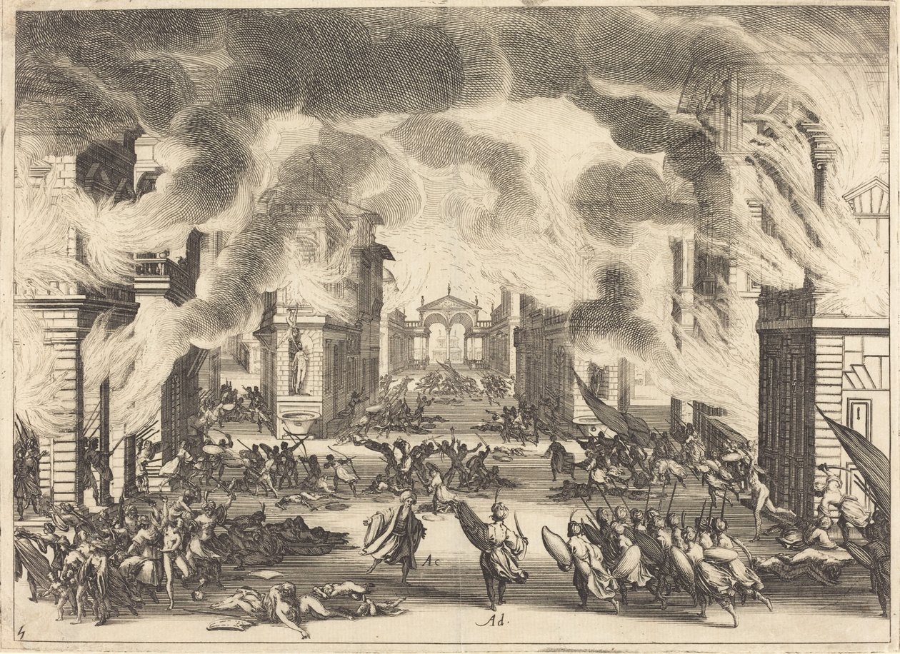 Soliman, Perde V by Jacques Callot