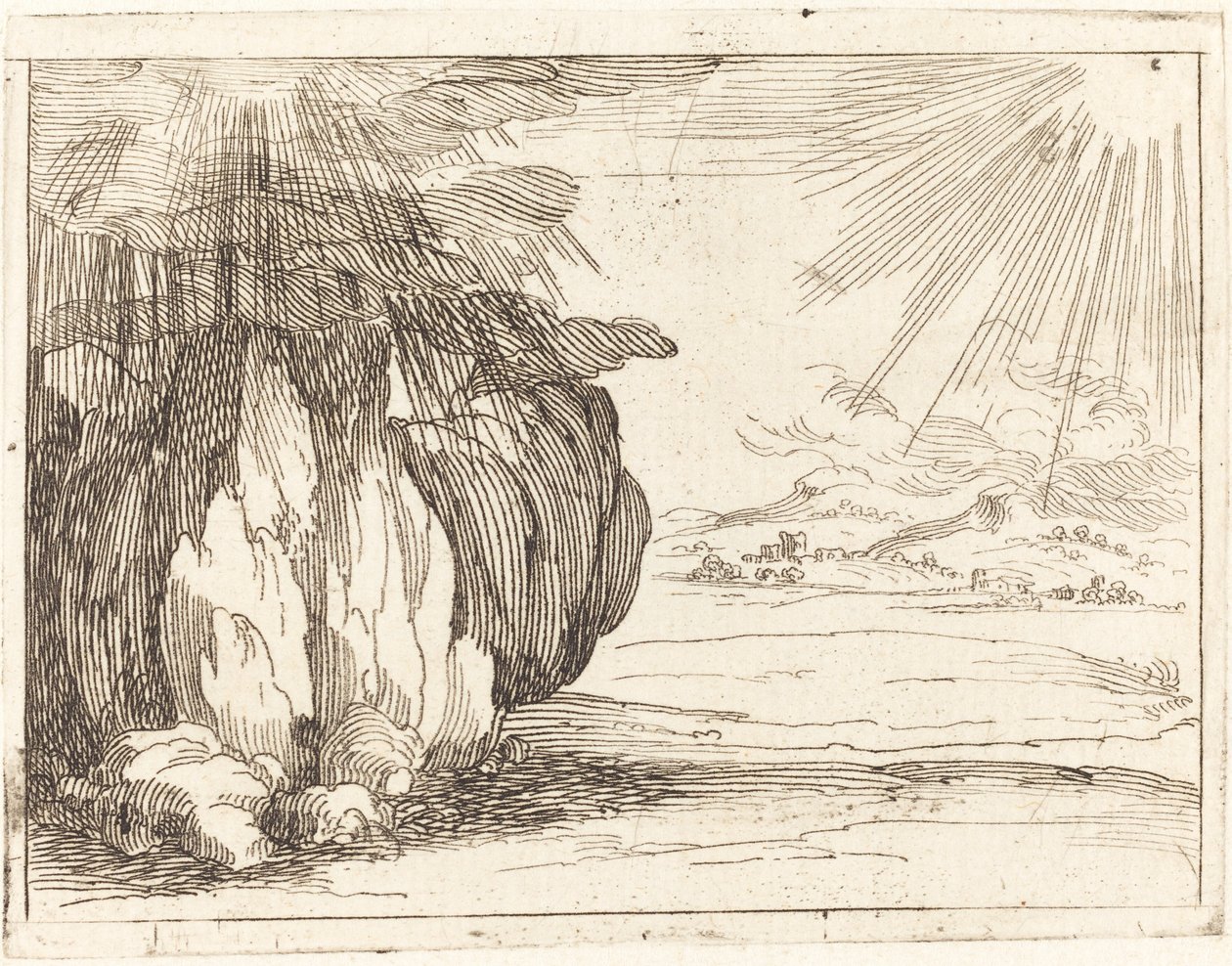 Güneş ve Yağmur by Jacques Callot