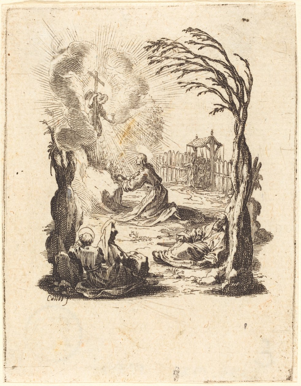 Bahçedeki Acı by Jacques Callot