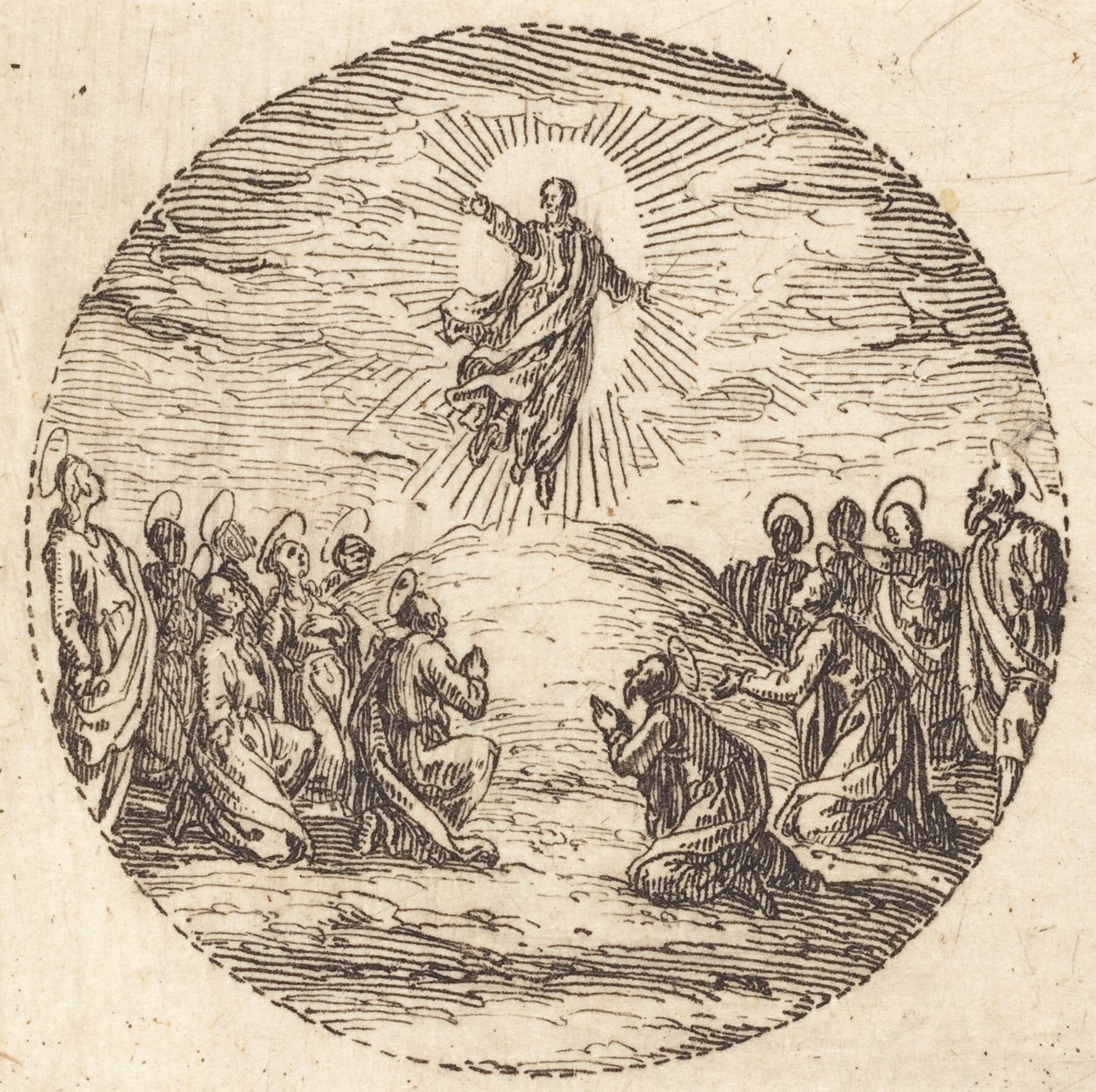 Yükseliş, c. 1631. by Jacques Callot
