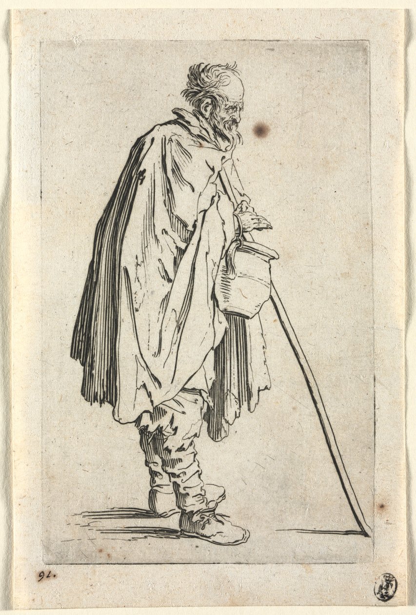 Dilenciler: Potlu Dilenci by Jacques Callot