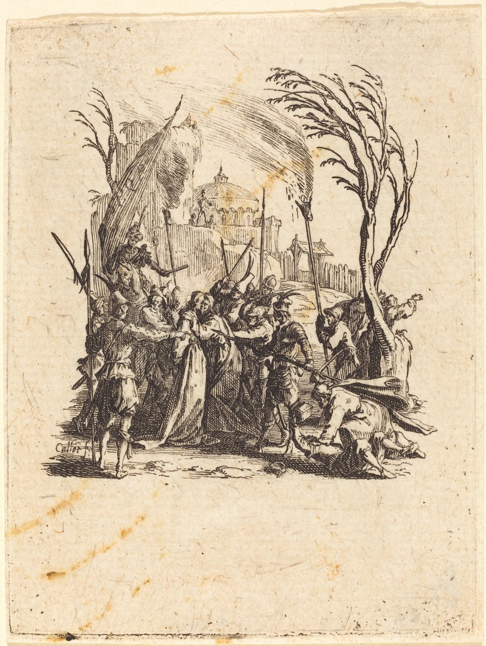 İhanet, c. 16241625. by Jacques Callot