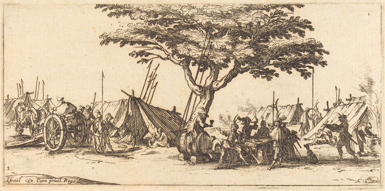 Kamp by Jacques Callot
