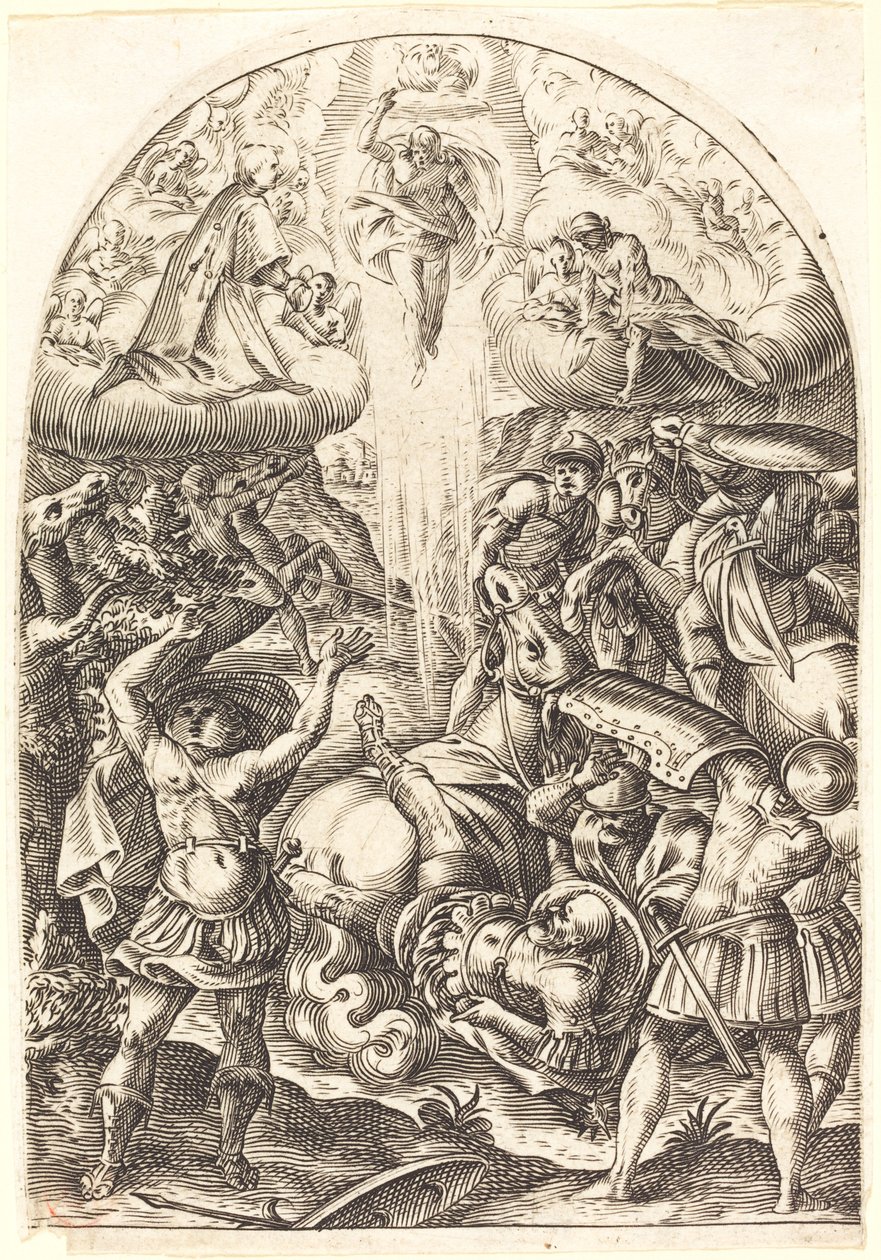 Aziz Paul Dönüşümü by Jacques Callot