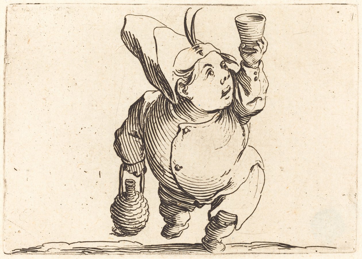 İçici, Önden Görünüm by Jacques Callot