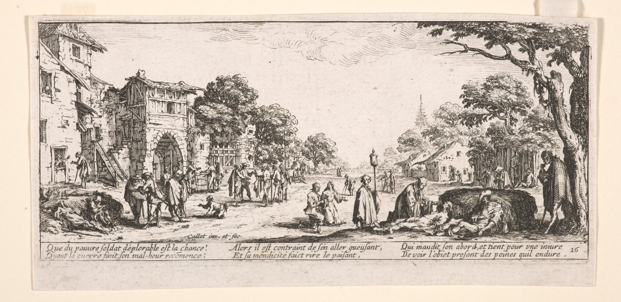 Yol Kenarında Ölmek by Jacques Callot