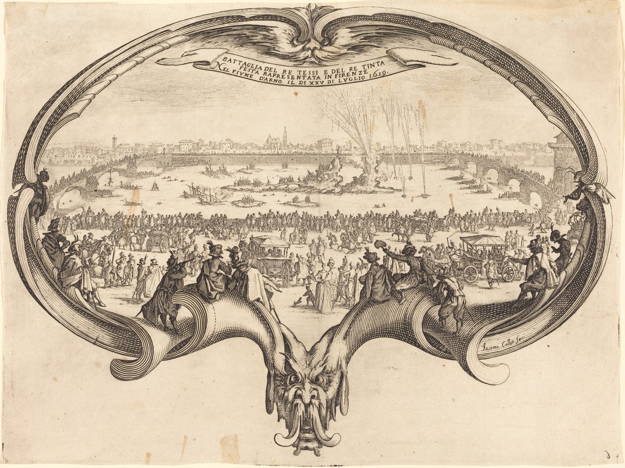Fan by Jacques Callot