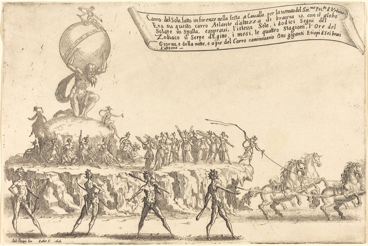 Güneşin Yüzdüğü by Jacques Callot