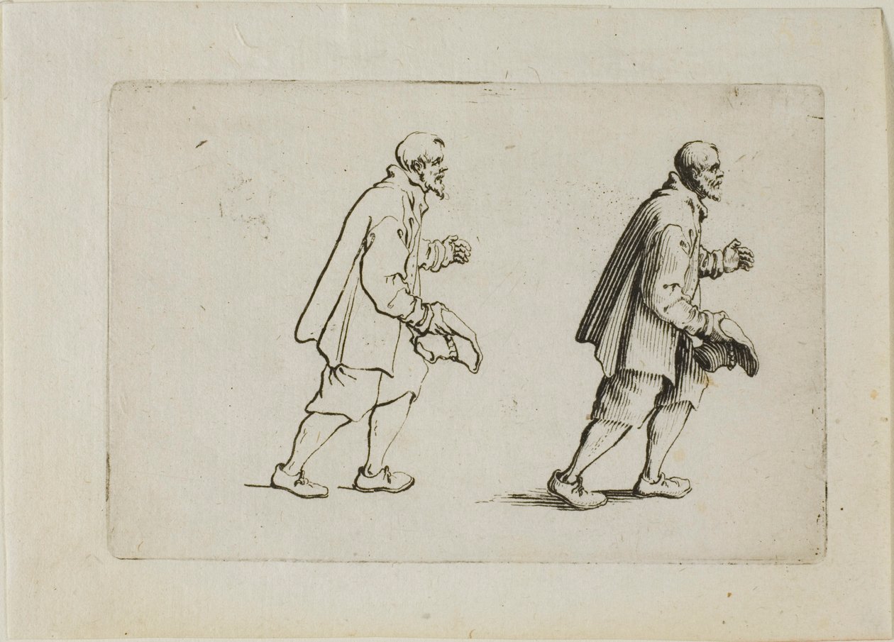 Kaprislerden Selam Köylü, by Jacques Callot