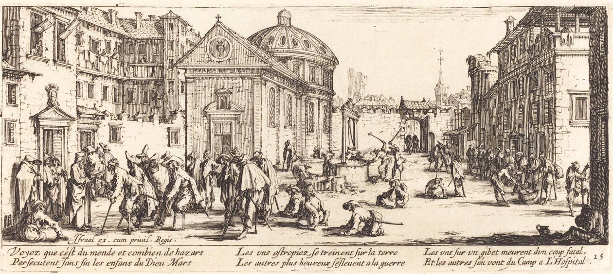 Hastane by Jacques Callot