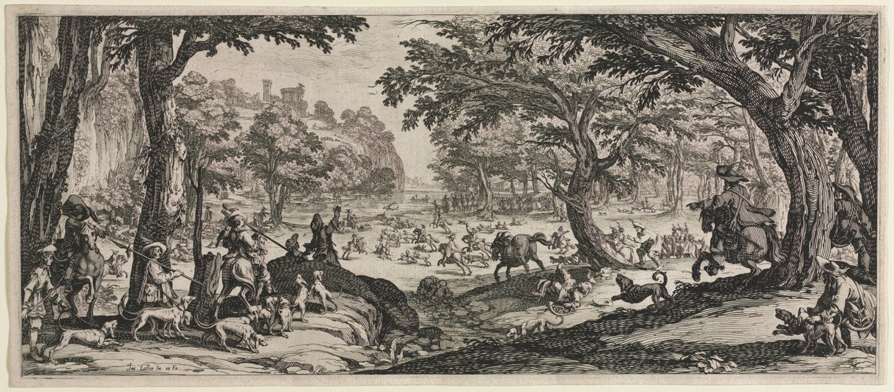 Büyük Av by Jacques Callot