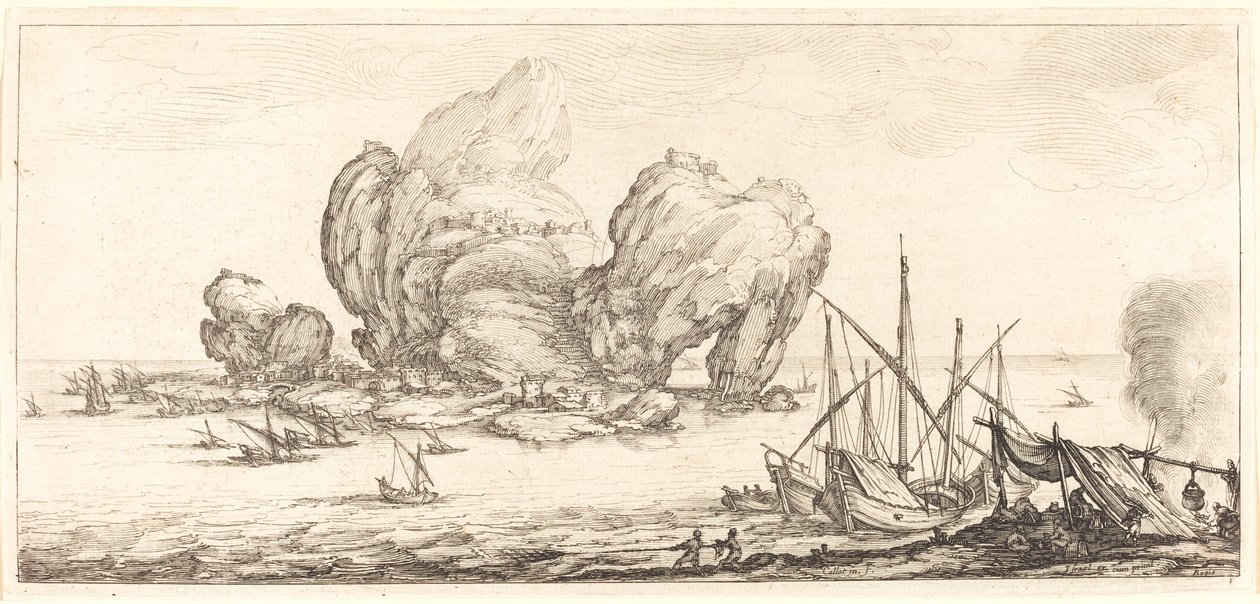 Büyük Kaya by Jacques Callot