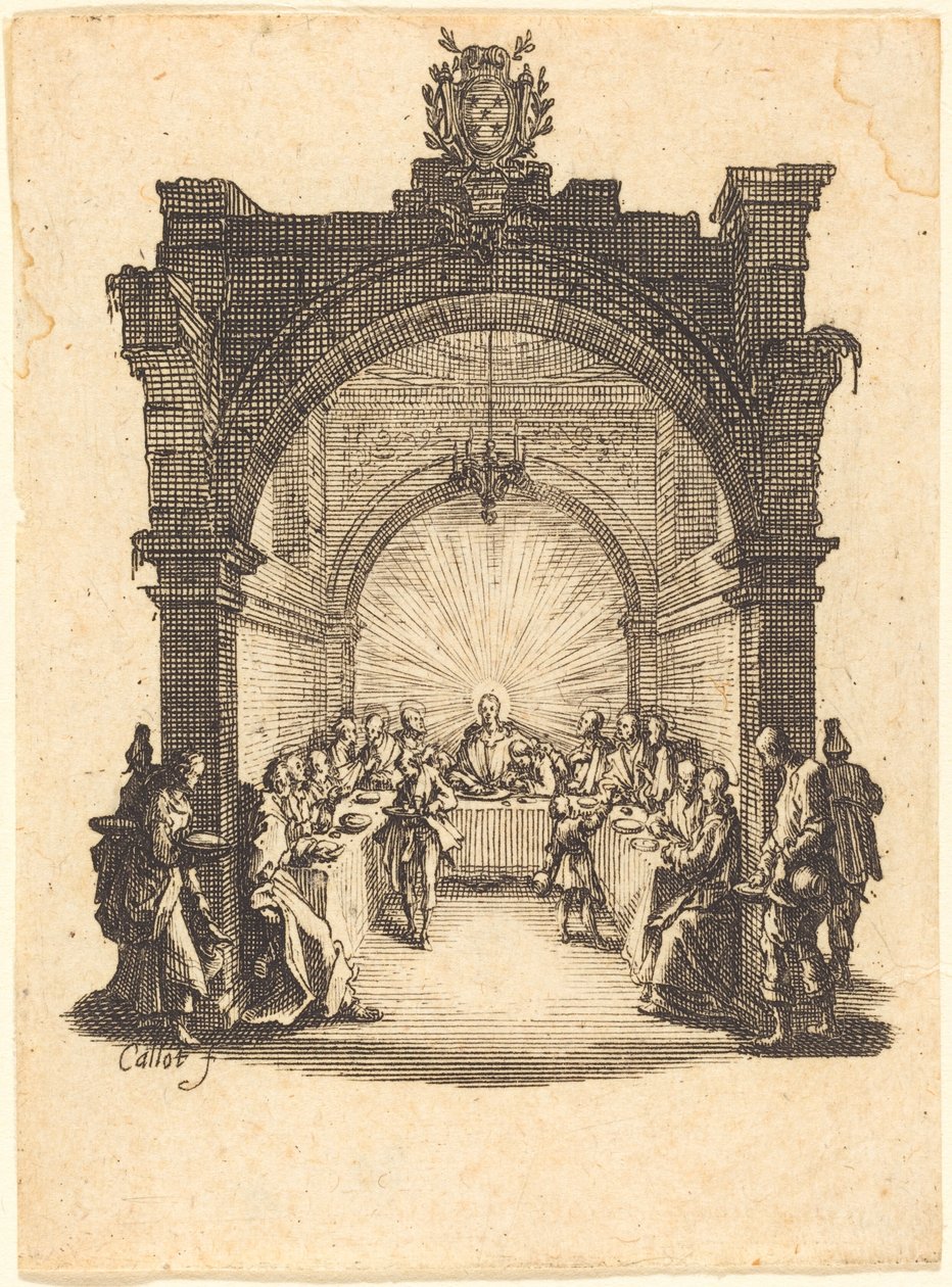 Son Akşam Yemeği by Jacques Callot
