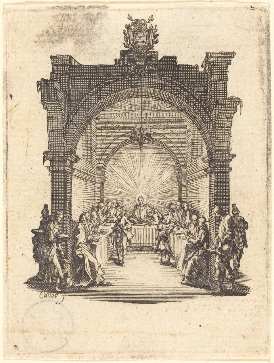 Son Akşam Yemeği by Jacques Callot
