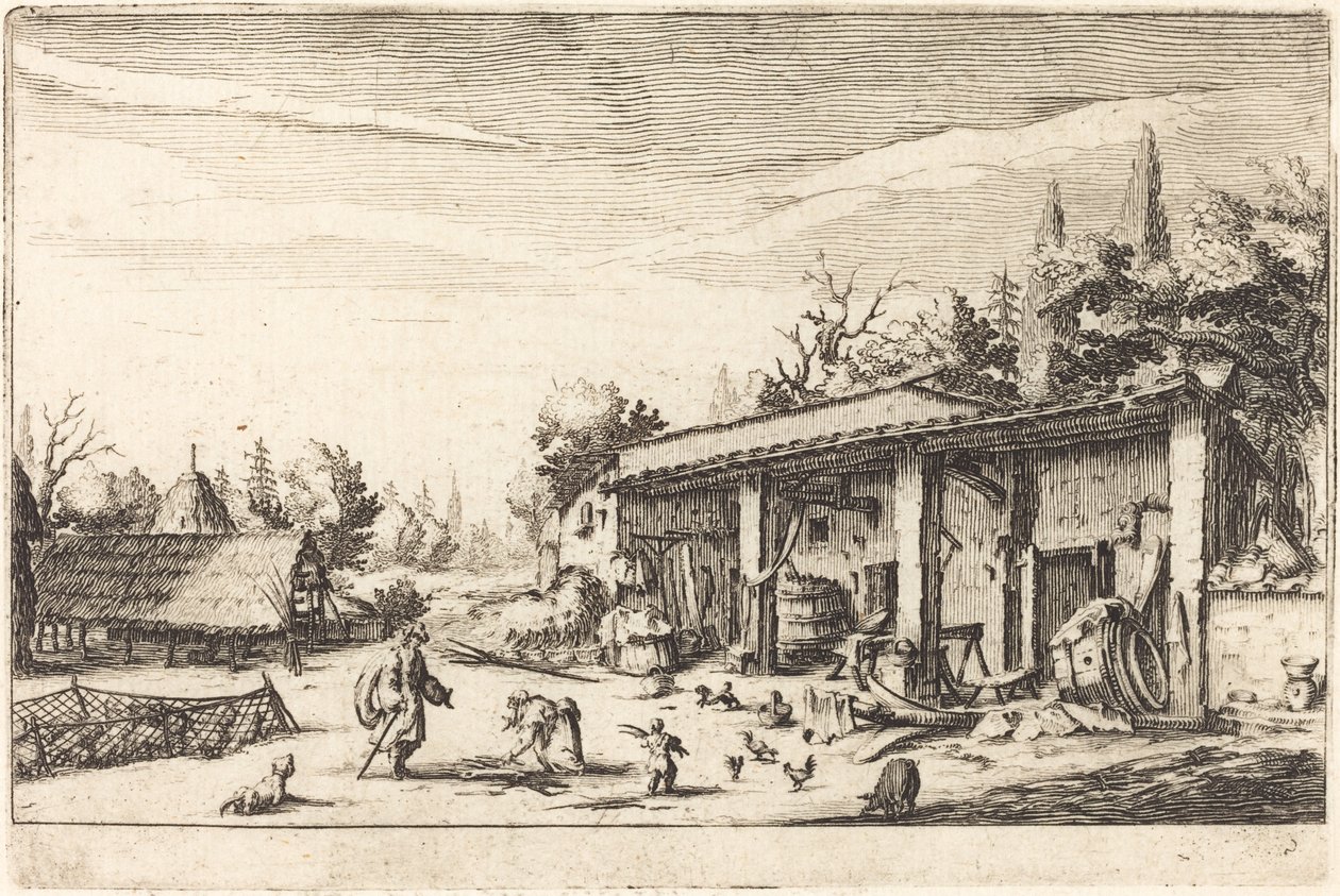 Küçük Çiftlik by Jacques Callot