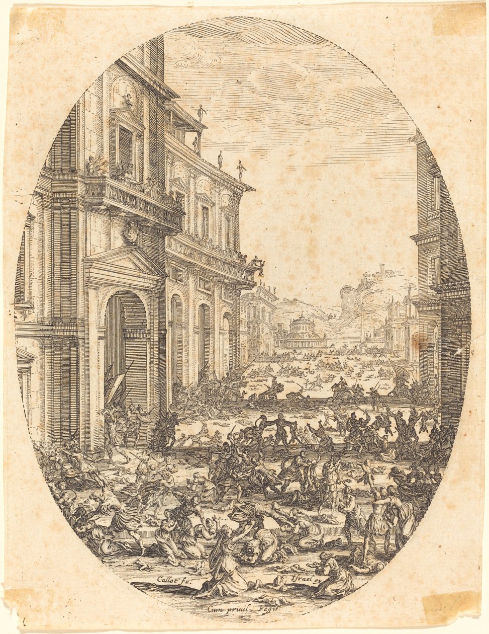 Masumların Katliamı by Jacques Callot