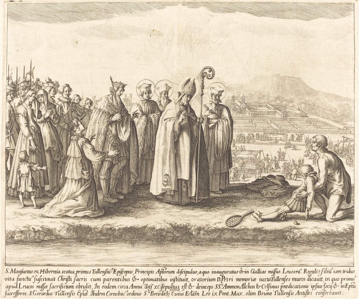 Aziz Mansuy Mucizesi by Jacques Callot